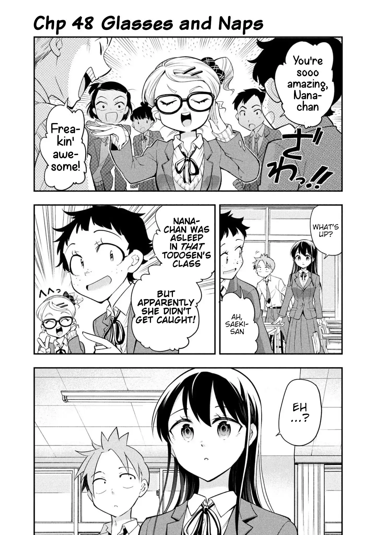 Saeki-san wa Nemutteru Chapter 48 1